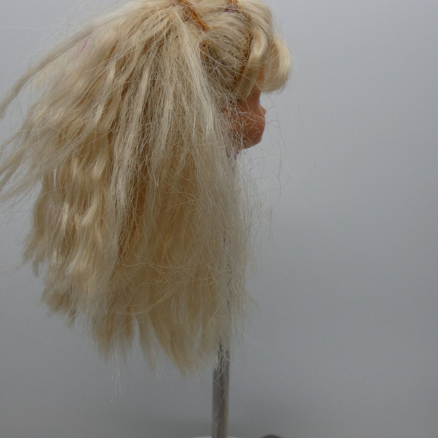 Skipper Doll Head Blonde Wavy Hair Medium Light Skin Pet Pals 1991 Mattel 2709