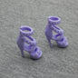 Barbie Careers Pop Star Doll Shoes High Heel Purple Open Toe 2019 Mattel FXN98