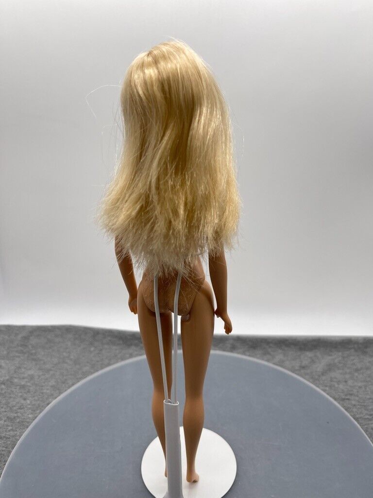 Barbie Doll Millie Blonde Nude Heel Feet DJR56 Mattel 2016 Straight Arms