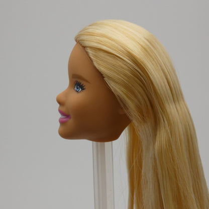 Barbie Tim Hortons Hockey Player Doll Head Only Carnaval Face Blonde 2020 GHT51