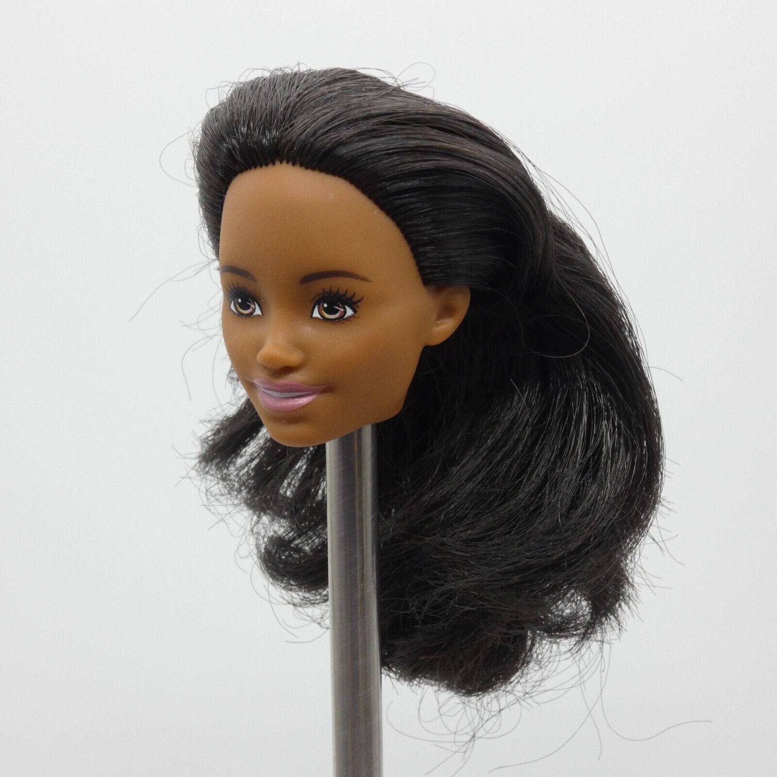 Barbie AA Skipper Babysitter Doll Head Curly Hair Medium Skin Tone FXH06 Mattel