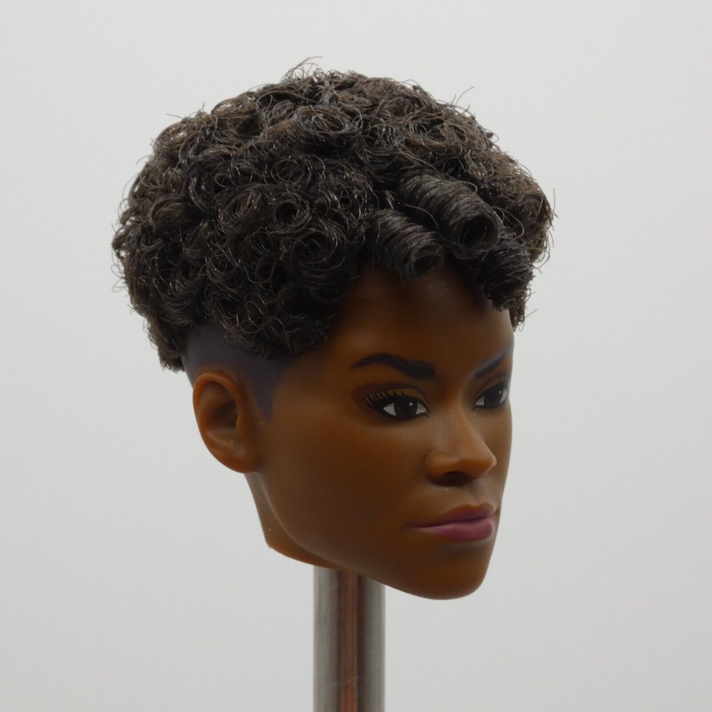 Black Panther Shuri Doll Head Letitia Wright Medium Dark Skin 2022 Wakanda