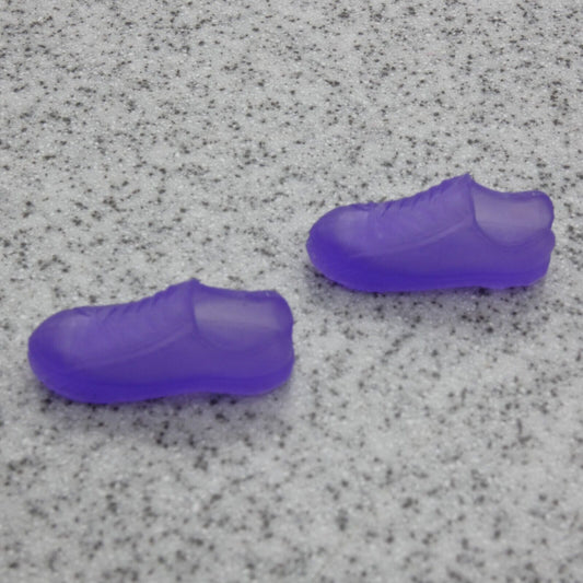 Barbie Doll Shoes Purple Translucent Low Top Sneakers Extra 11 Mattel 2021 HDJ44