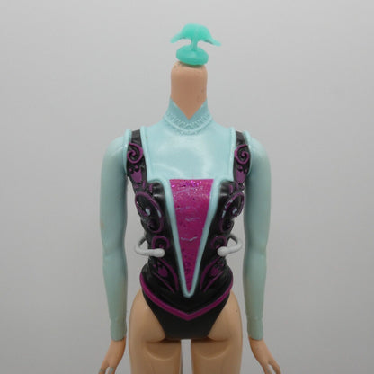 Disney Frozen Anna Doll Body Molded Top For Repaint Mattel CFB81