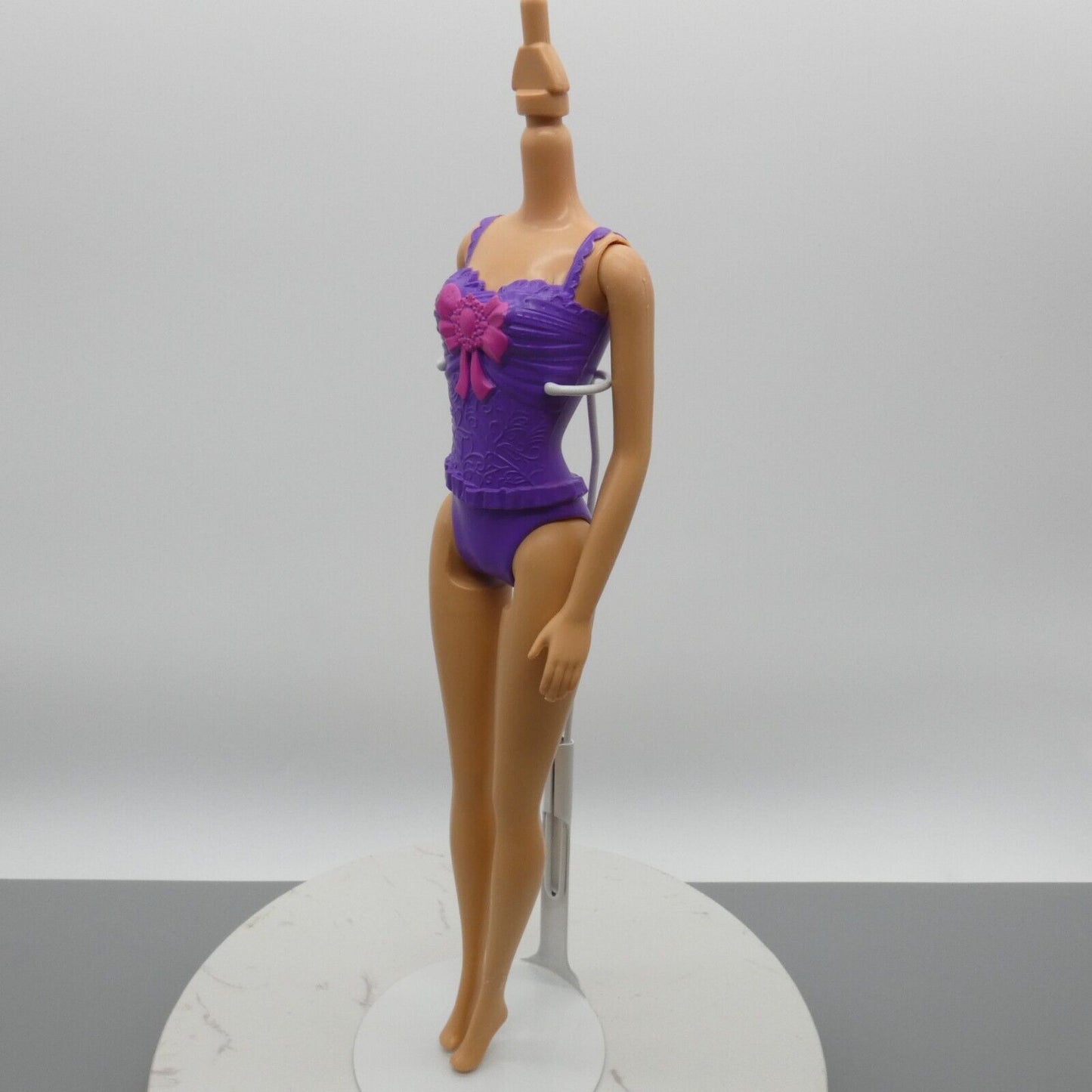 Barbie Dreamtopia Princess Doll Body Only Purple Molded Bodysuit 2019 GHP45