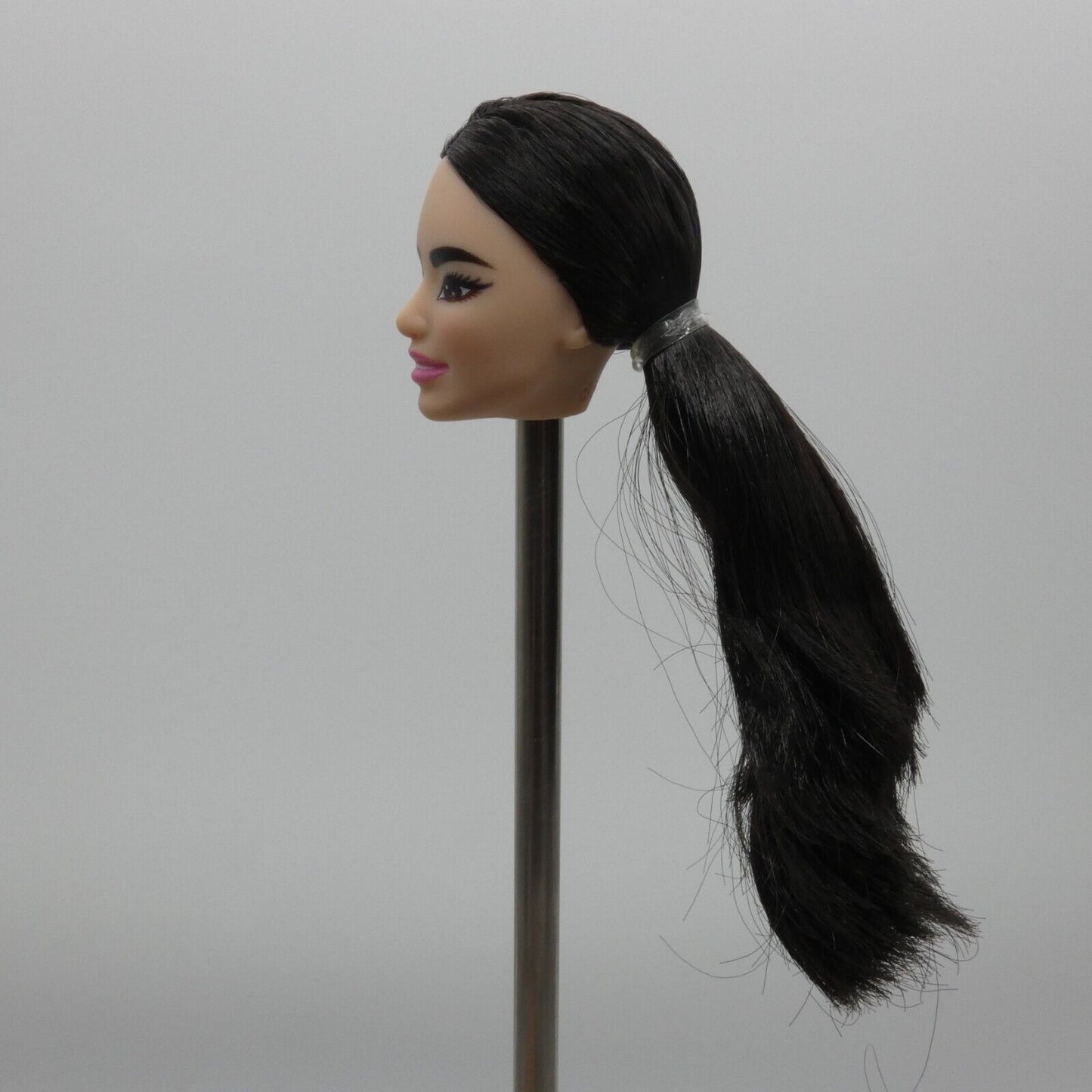 Barbie Made To Move Tennis Player Doll Head Only Black Hair Asian 2023 HKT73 M