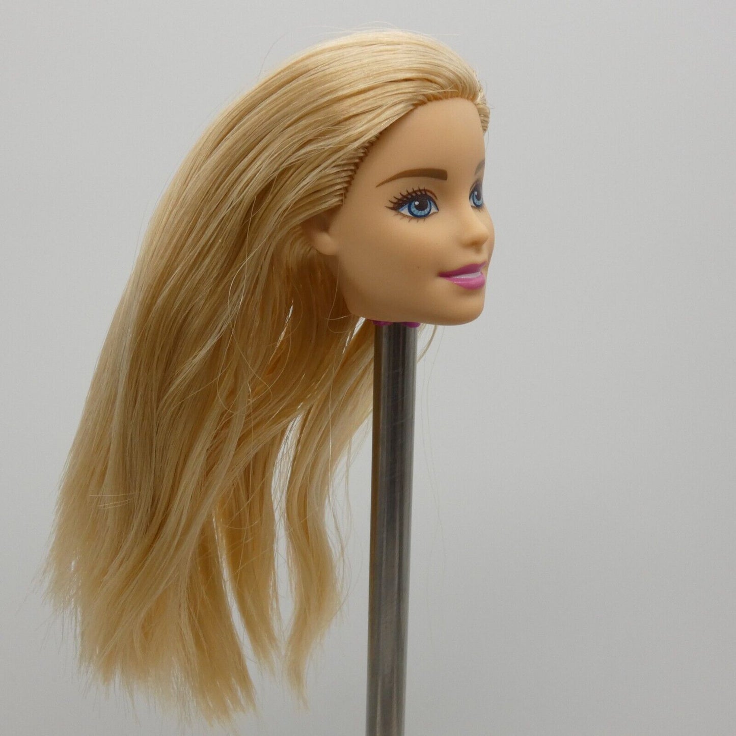 Barbie Glitz & Glam Doll Head 2015 Millie Face Color Change Hair CHL31 Mattel