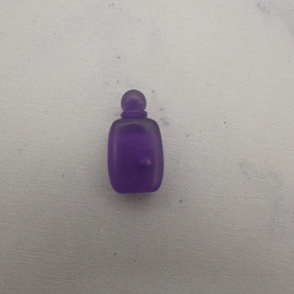 Barbie Doll Size Perfume Bottle Purple Translucent Diorama Playset Accessory