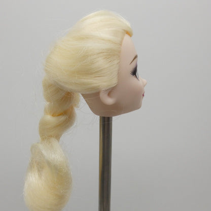 Disney Frozen Queen Elsa Doll Head Only Braided Hair 2015 Hasbro B9203