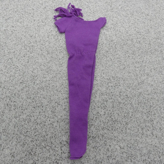 Barbie B Active Fashions Doll Dress Purple Maxi Side Slit 1984 Mattel 7917