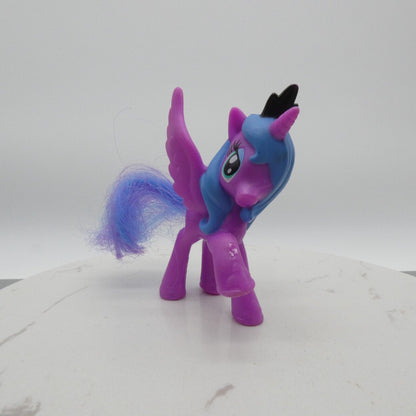 My Little Pony Friendship is Magic Princess Luna Purple 2014 McDonalds Moon Mark