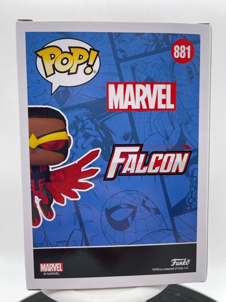 Funko Pop Marvel Falcon 881 Bobble Head 2021 Summer Convention Limited Edition