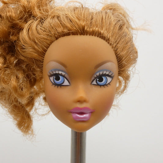 My Scene Madison Westley Wave 1 Doll Head Only Medium Skin Curly Hair 2002 B2231