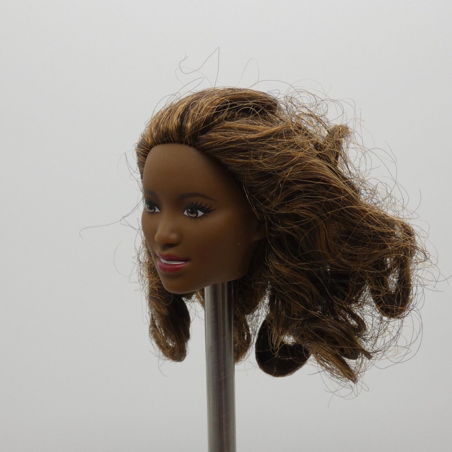 Barbie Fashionistas 39 Doll AA Head Crystal Face Dark Brown Skin 2016 DTF02