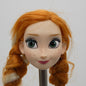 Disney Frozen Anna Doll Head Red White Hair Green Eyes Freckles Hasbro