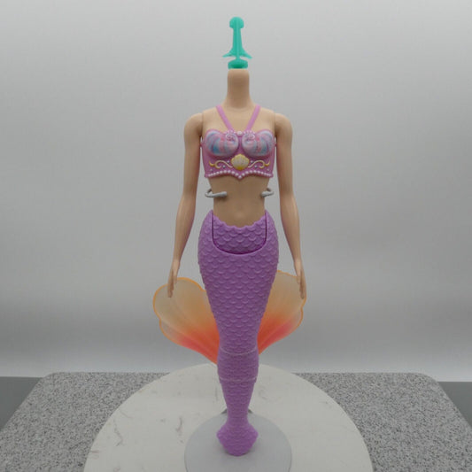 Barbie Dreamtopia Mermaid Doll Body Only 2023 Light Skin Purple Pink Tail HRR06