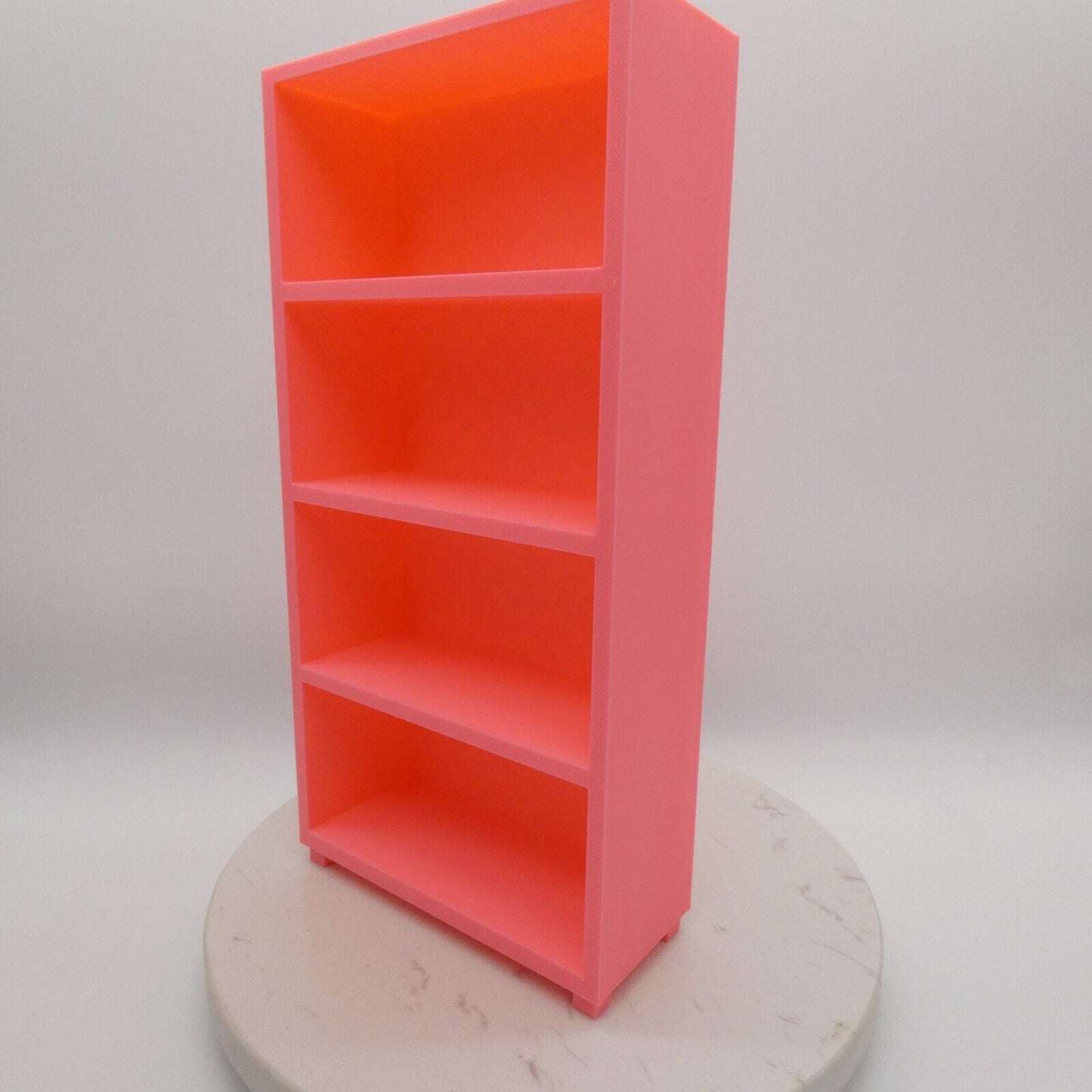 1/6 Scale Doll Furniture Bookcase Pink 1:6 Barbie Integrity Toys Bratz Diorama