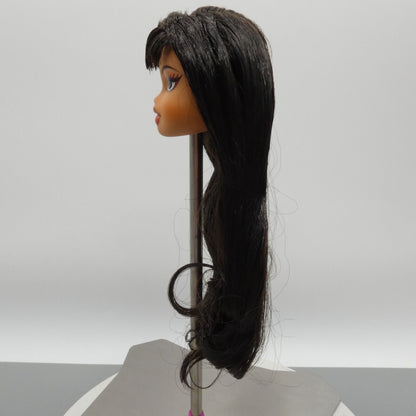 Bratz Doll Head Only Medium Light Tan Skin Kylie Jenner Day Long Hair 2023 O17B