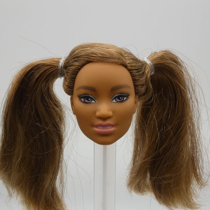 Barbie Loves The Ocean Doll Head Crystal Face Brown Hair 2021 Medium Skin Tone