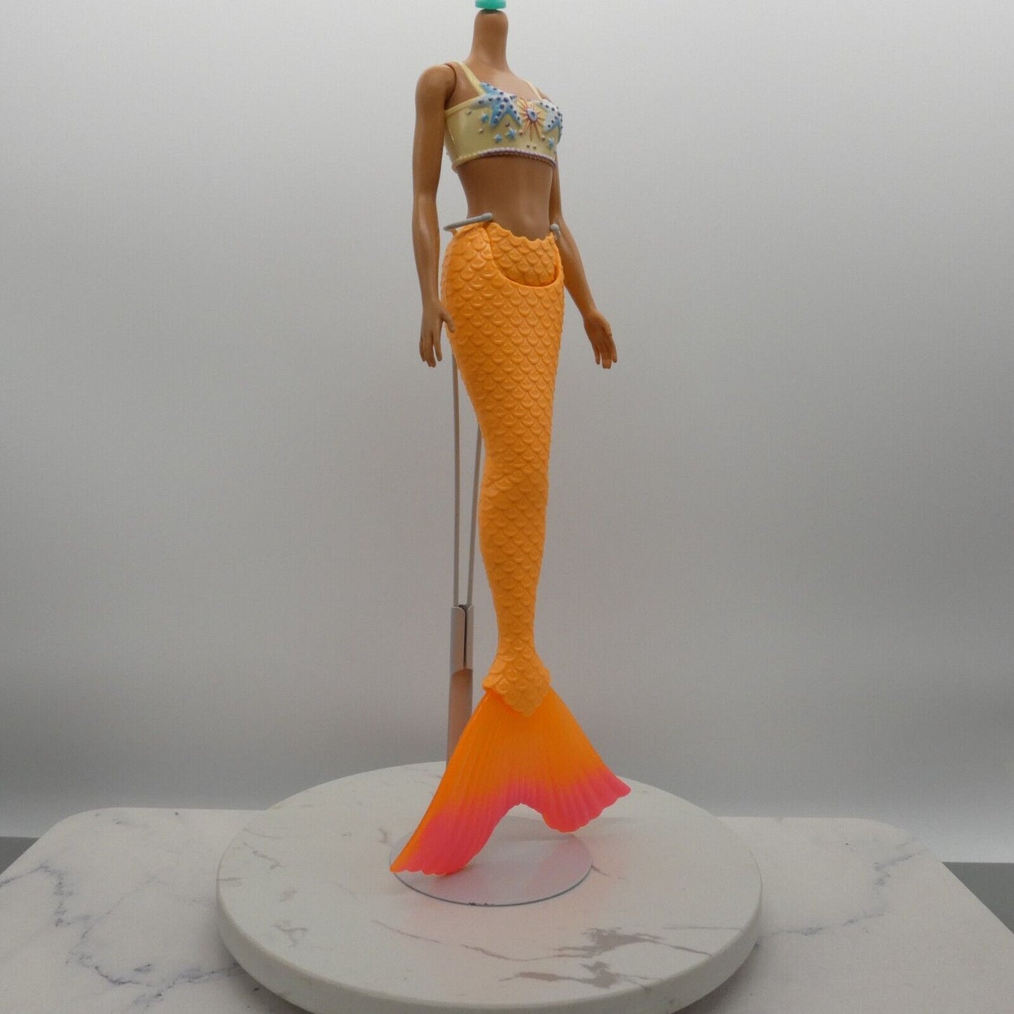 Barbie Dreamtopia Mermaid Doll Body and Tail Only Medium Skin 2024 Mattel HRR05