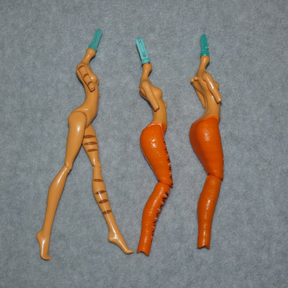 Monster High Toralei Stripe Doll Body Lot of 3 Bodies G1 Gen 1