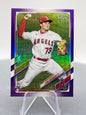 2021 Topps Chrome Update USC88 Chris Rodriguez Rookie Angels Purple Refractor