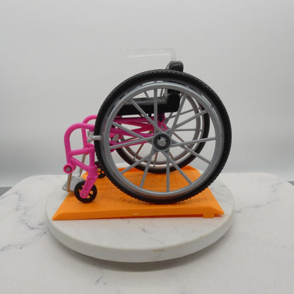 Barbie Doll Pink Wheelchair With Orange Ramp Fashionistas 194 HJT14 Mattel 2022