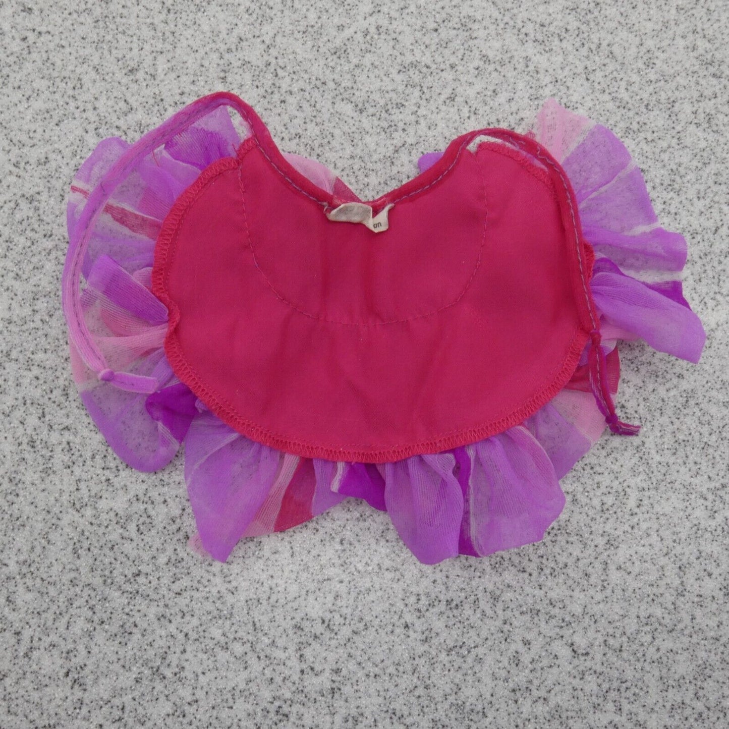 Barbie Dance Sensation Doll Skirt Purple Ruffles String Closure 1984 Mattel 9058