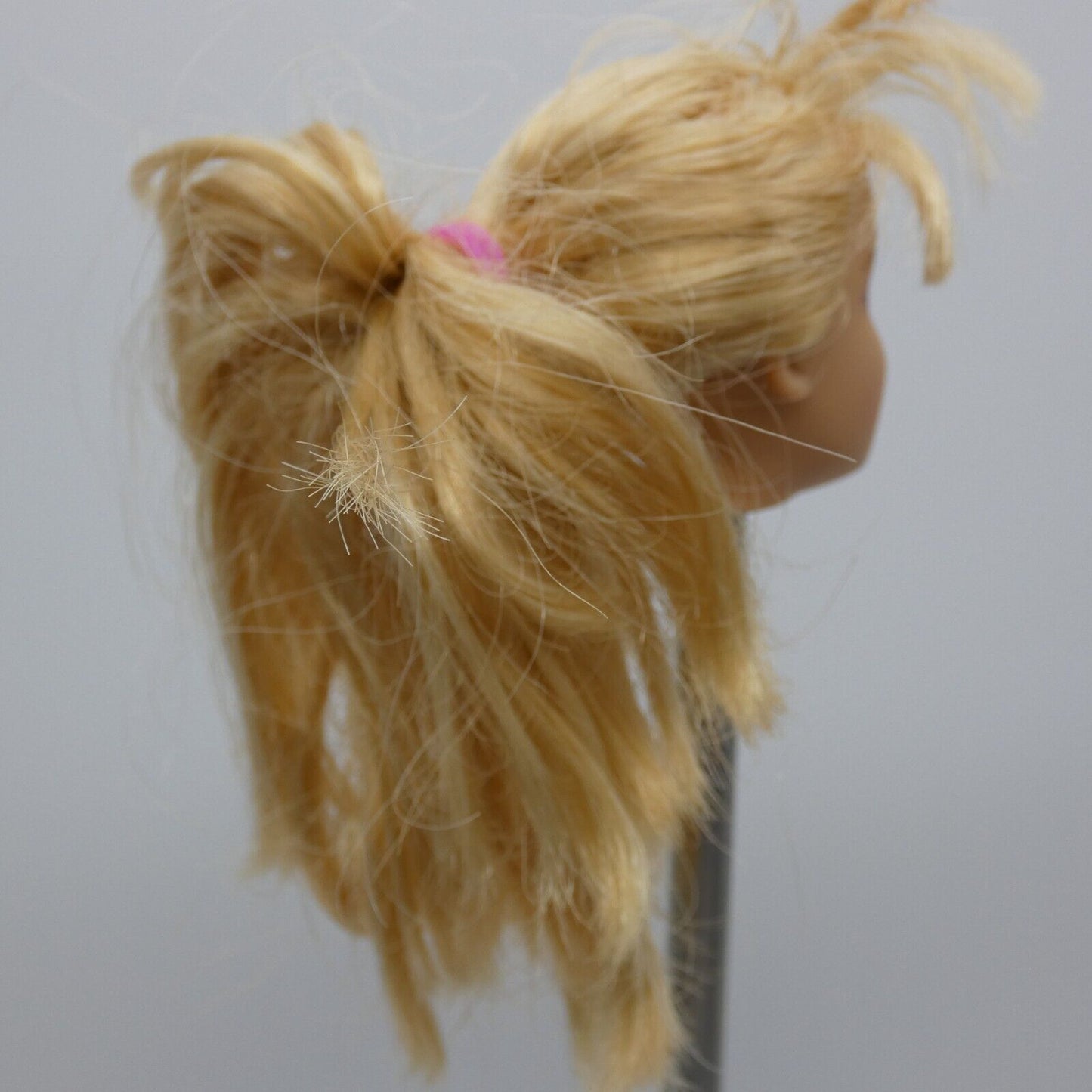 Barbie Fashion Fever Doll Head Only TLC FOR RE-ROOT Missing and Cut Hair