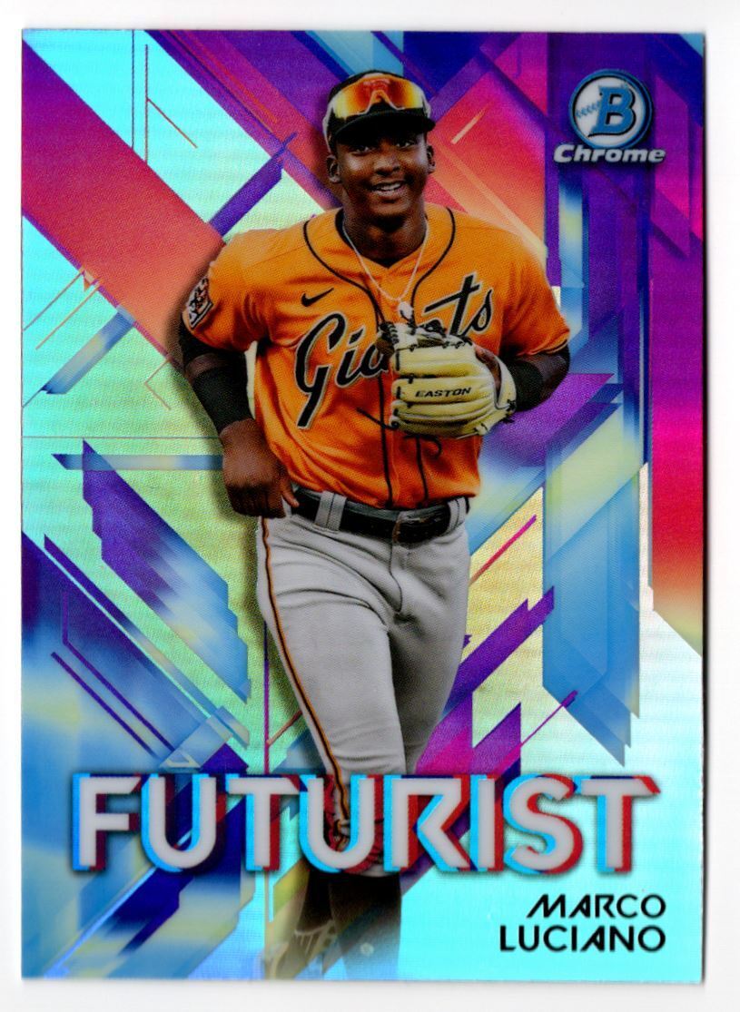 2021 Bowman Futurist Marco Luciano San Francisco Giants #FUT-ML