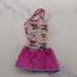 Barbie Doll Dress Pink Sleeveless Halter Teddy Bear Cutie Fashionistas MTM