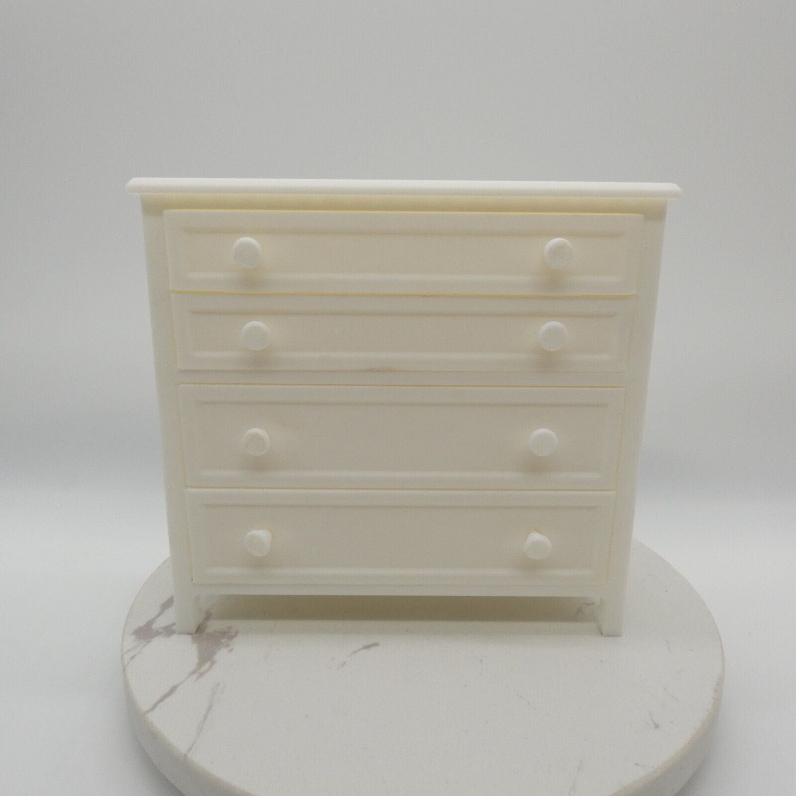 1/6 Scale Doll Furniture Bedroom Dresser White 1:6 Barbie Integrity FR Diorama