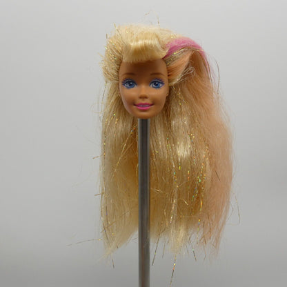 Barbie Splash N Color Doll Head Tan SuperStar Face Medium Light Skin 16169 1997