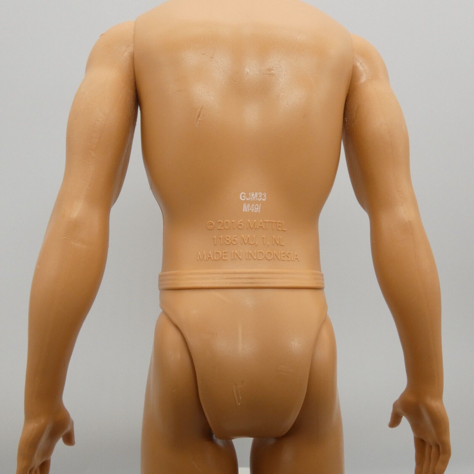 Ken Doll Body Only Nude Medium Light Skin 2020 Wildlife Vet GJM33 Mattel