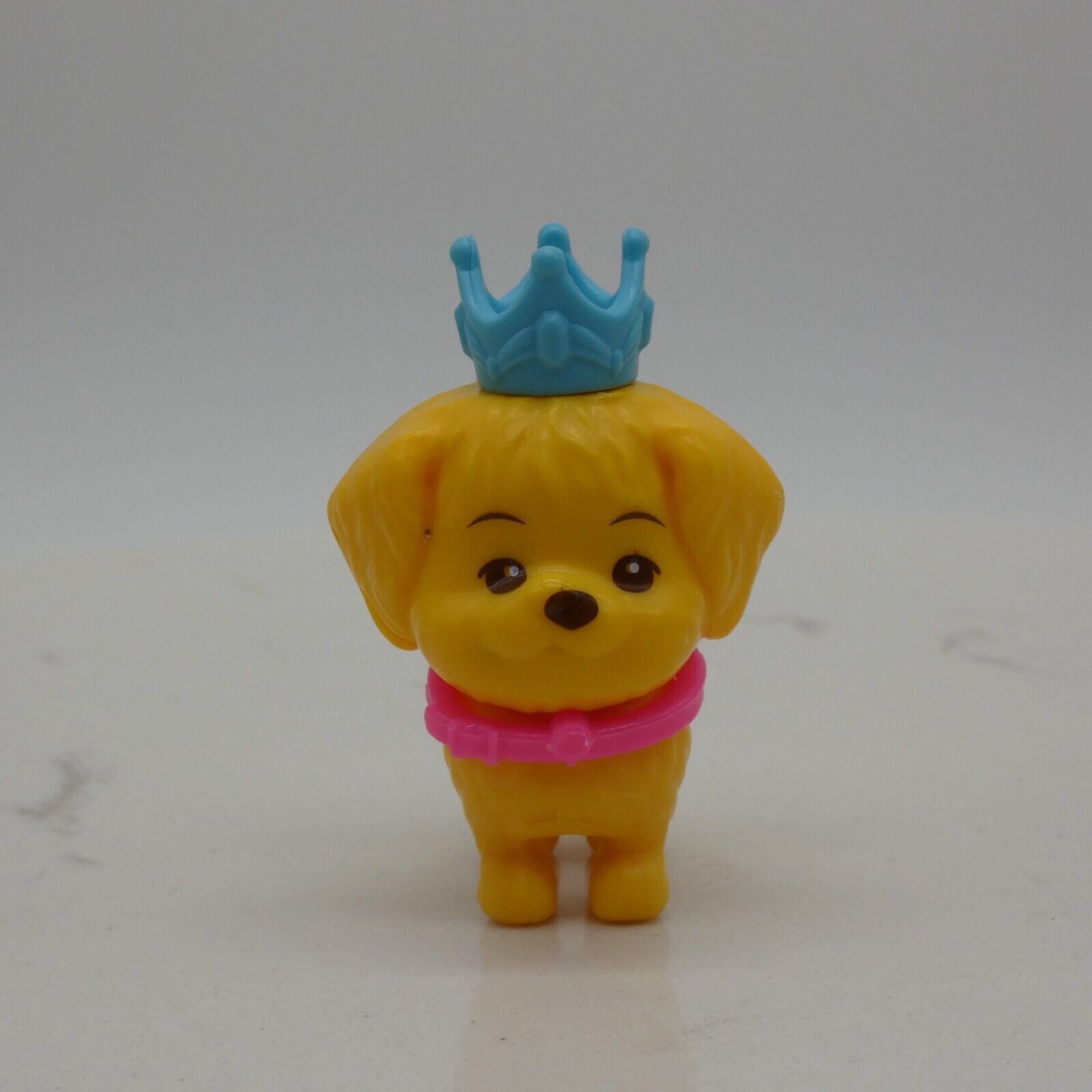 Barbie Dreamtopia Honey Puppy Doll Pet Blue Crown Pink Collar 2018 Mattel FRB14