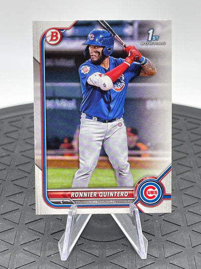 Ronnier Quintero 2022 Bowman 1st Bowman BP-124 Chicago Cubs