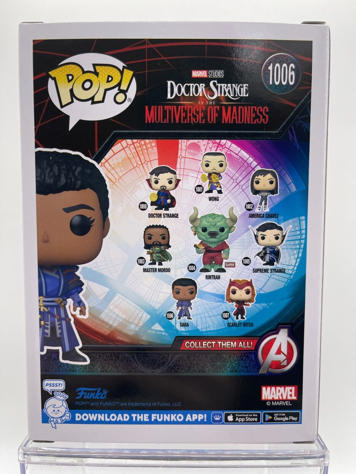 Funko Pop Doctor Strange In The Multiverse of Madness Sara 1006 Bobble Head