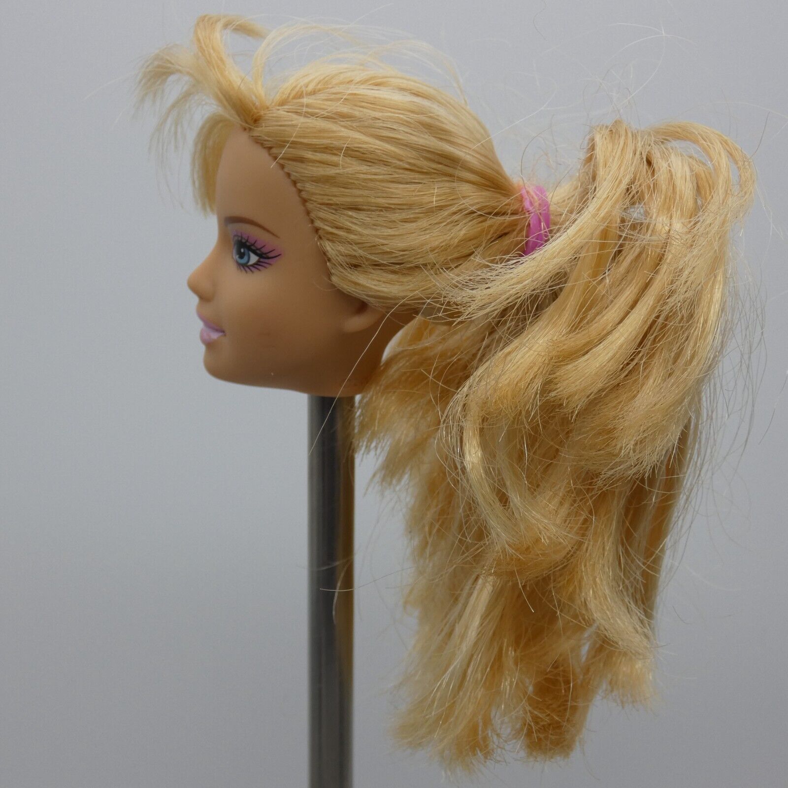 Barbie Fashion Fever Doll Head Only TLC FOR RE-ROOT Missing and Cut Hair