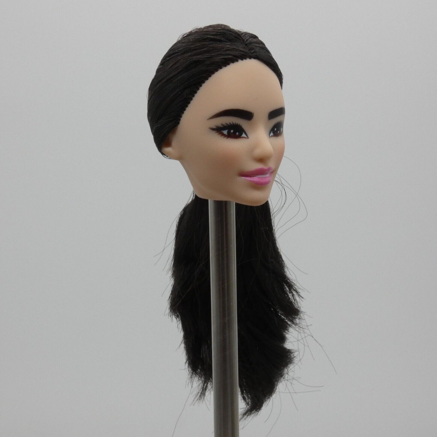 Barbie Made To Move Tennis Player Doll Head Only Black Hair Asian 2023 HKT73 M