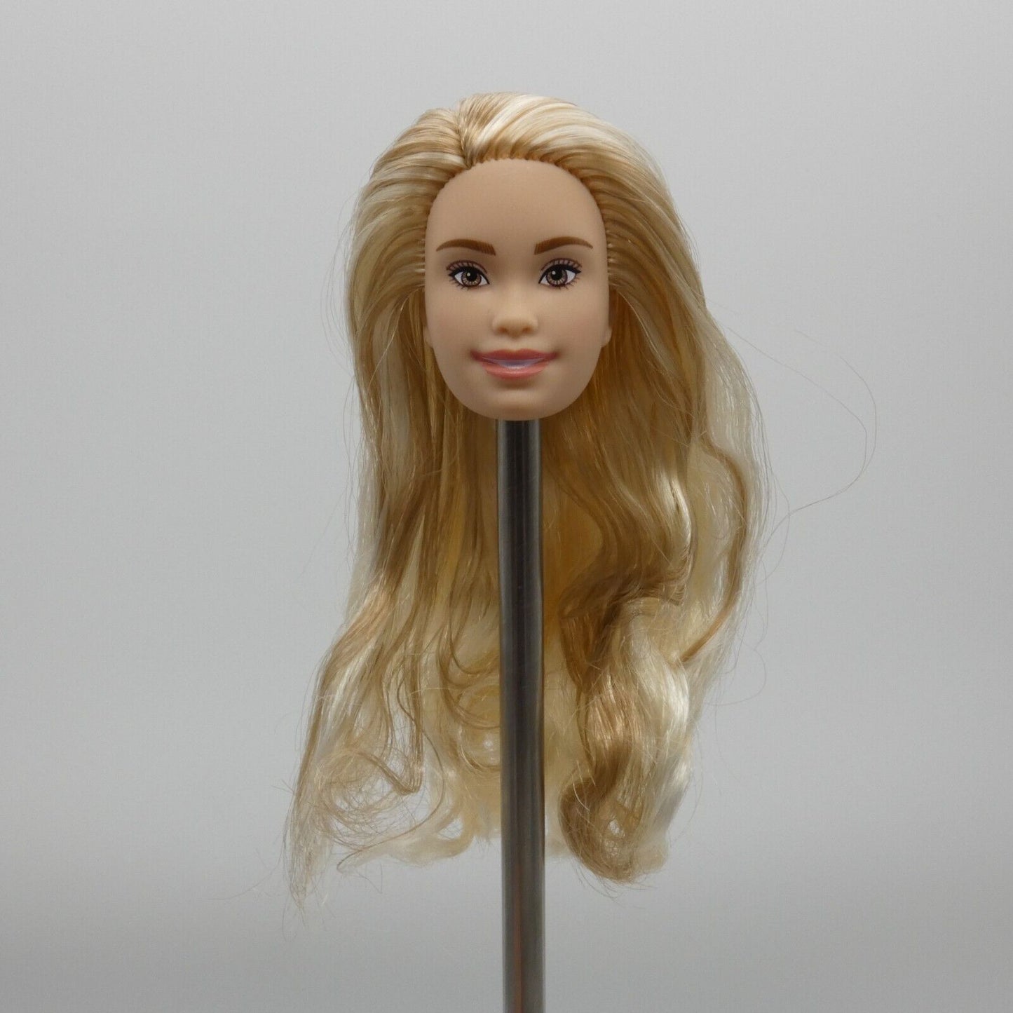 Barbie Fashionistas 208 Doll Head Trisomy 21 Face Light Skin HJT05 Mattel 2023