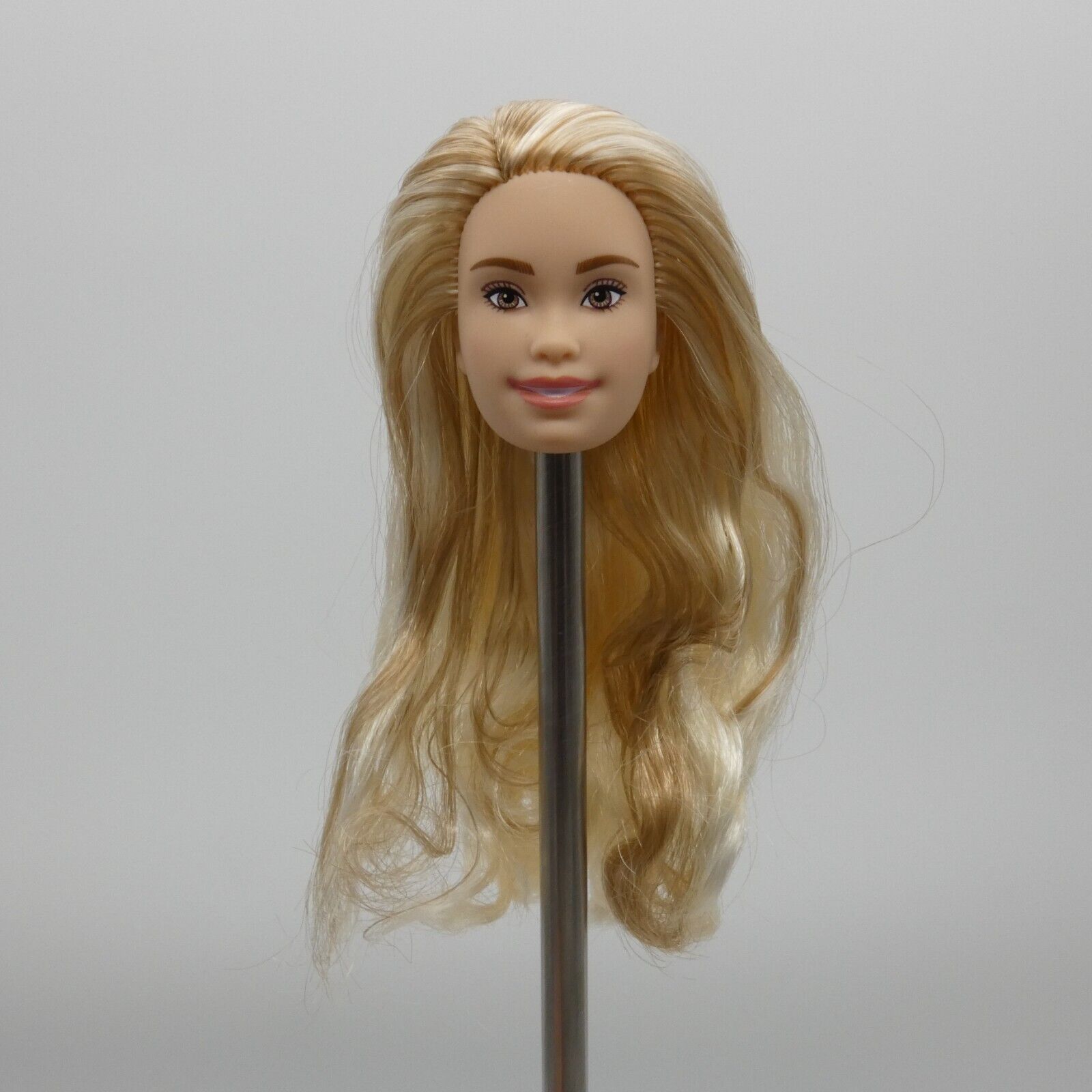 Barbie Fashionistas 208 Doll Head Trisomy 21 Face Light Skin HJT05 Mattel 2023