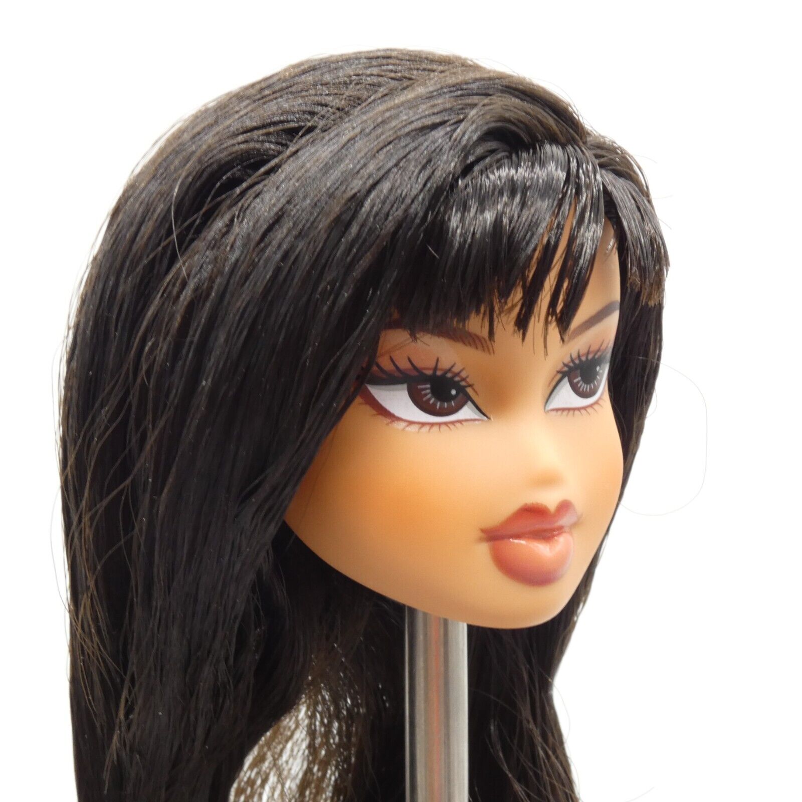 Bratz Doll Head Only Medium Light Tan Skin Kylie Jenner Day Long Hair 2023 O17B