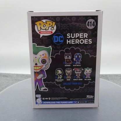 Funko Pop The Joker Vinyl Figure 414 Amazon Exclusive DC Super Heroes Glow GITD