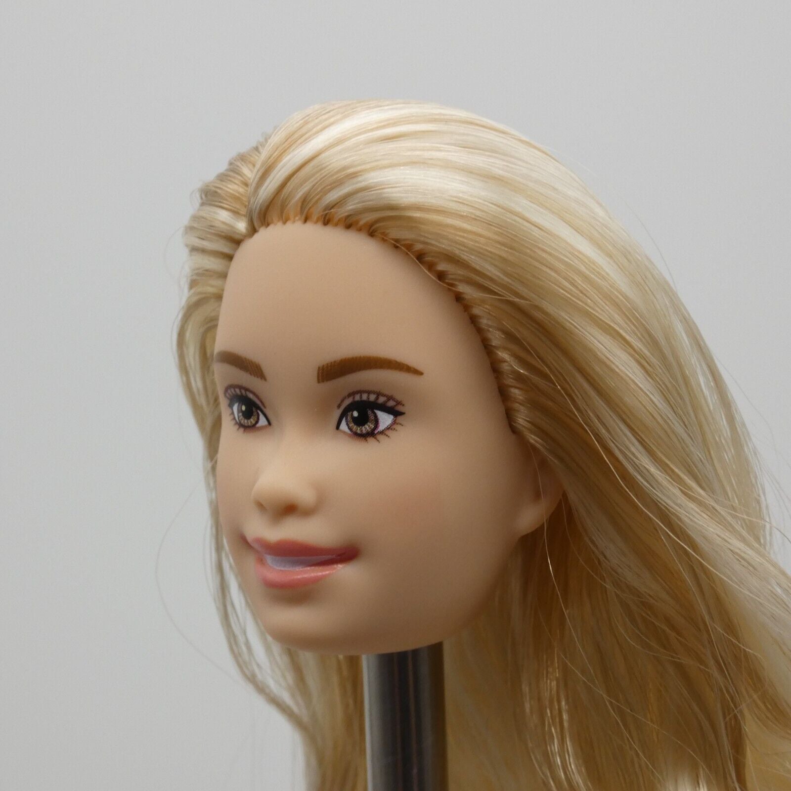 Barbie Fashionistas 208 Doll Head Trisomy 21 Face Light Skin HJT05 Mattel 2023