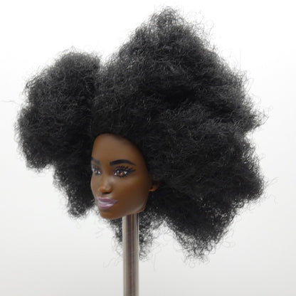 Barbie Fashionistas 194 Doll AA Kim Face Medium Dark Skin 2022 Mattel HJT14 E