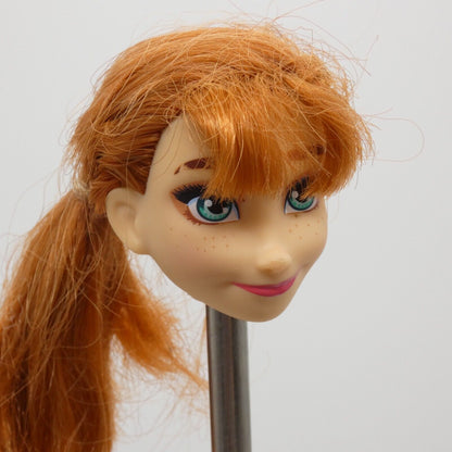 Disney Princess Anna Doll Head Light Skin Freckles Frozen 2 Hasbro E6710 2019