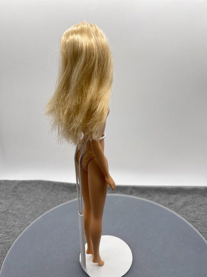 Barbie Doll Millie Blonde Nude Heel Feet DJR56 Mattel 2016 Straight Arms