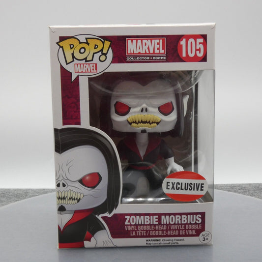 Funko Pop Zombie Morbius 105 Vinyl Bobble Head Exclusive 2015 Collector Corps