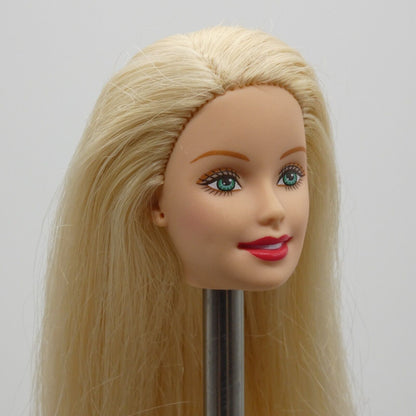 Barbie Holiday Joy Doll Head Generation Girl Face Blonde Green Eyes 2003 56286