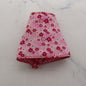 Barbie Doll Size Skirt Pink Floral Print Reversible Red Gingham Checkered